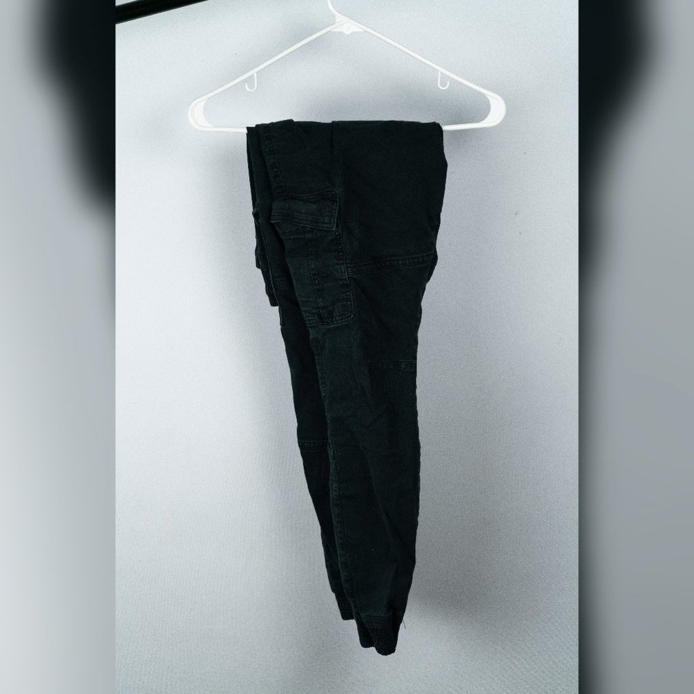 Mens' Large Primark Cargo Pants - Black